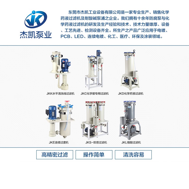 耐酸堿過濾機(jī)的注意事項(xiàng)